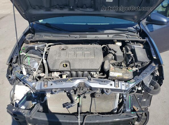 2T1BURHE8KC225082 2019 TOYOTA LL Blue Սալոնի հետևի տեսք