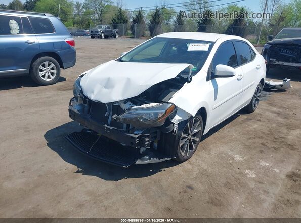 2T1BURHE9JC055698 2018 TOYOTA LL White წინა მარცხენა ხედი სამი მეოთხედიდან