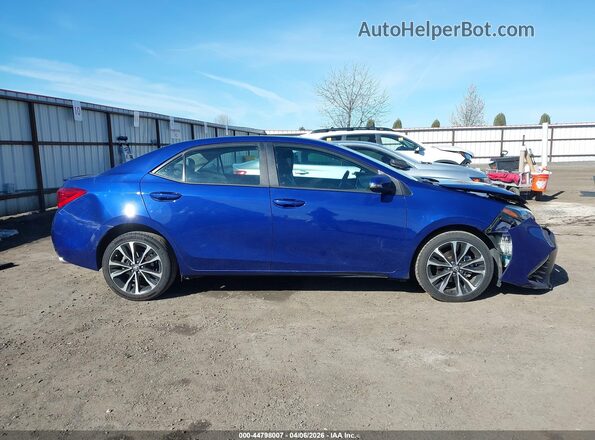 2T1BURHE9JC075353 2018 TOYOTA LL Blue Սալոնի հետևի տեսք