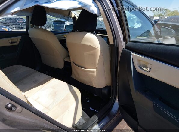 2T1BURHEXHC938865 2017 TOYOTA LL Beige 
