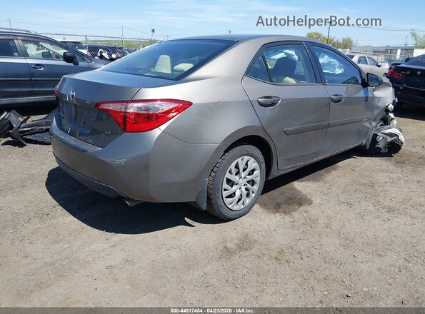 2T1BURHEXHC938865 2017 TOYOTA LL Beige 