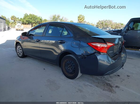 2T1BURHEXKC188925 2019 TOYOTA LL Gray Tył lewy