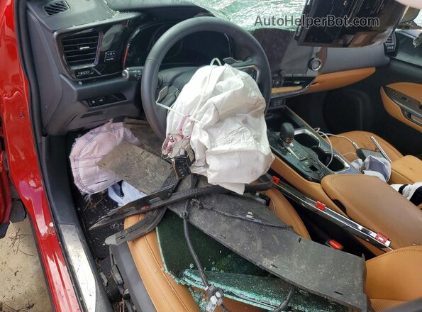 2T2ADCAZ6RC006696 2024 LEXUS NX Red Вид панелі приладів