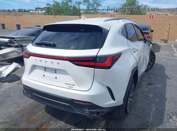 2T2AGCEZ0RC047133 2024 LEXUS NX 350 White Rear right