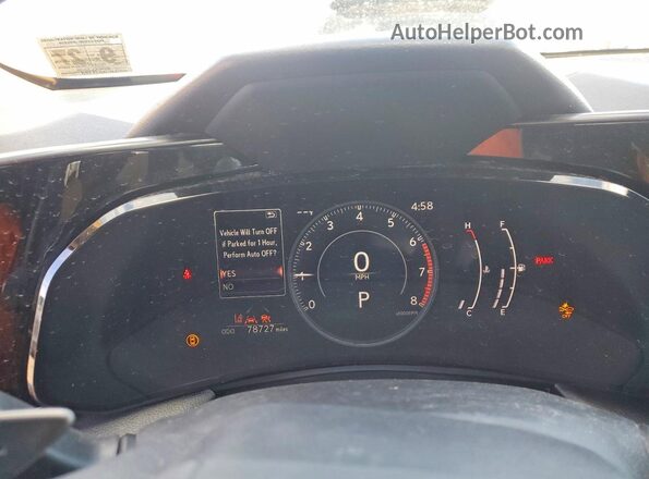 2T2AGCEZ2NC009350 2022 LEXUS NX Silver Вид щитка приладів