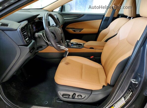 2T2AGCEZ3RC045375 2024 LEXUS NX Charcoal Вид салону спереду