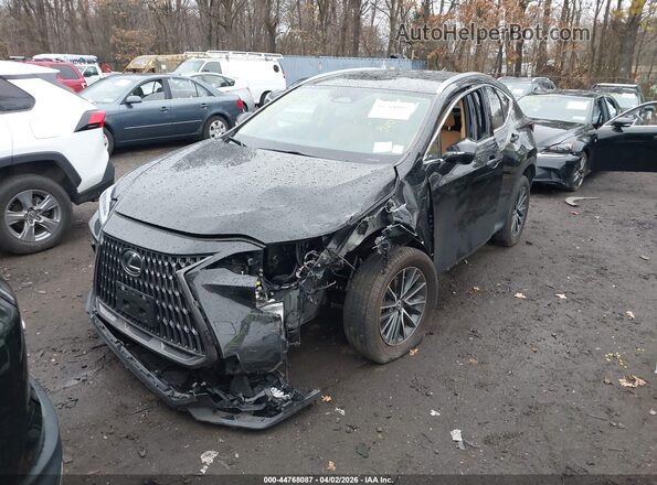 2T2AGCEZ6RC039683 2024 LEXUS NX 350 Black წინა მარცხენა ხედი სამი მეოთხედიდან
