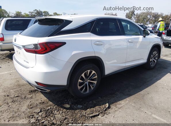 2T2AZMAA6MC197577 2021 LEXUS RX 350 White Tył prawy