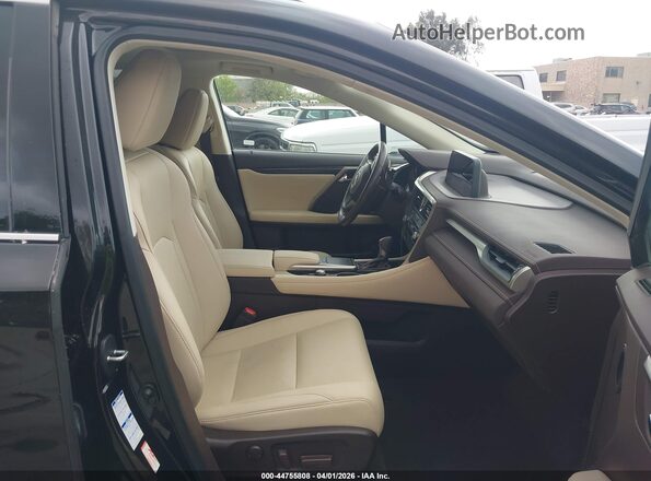 2T2AZMDA0LC237887 2020 LEXUS RX 350 Black Front interior view