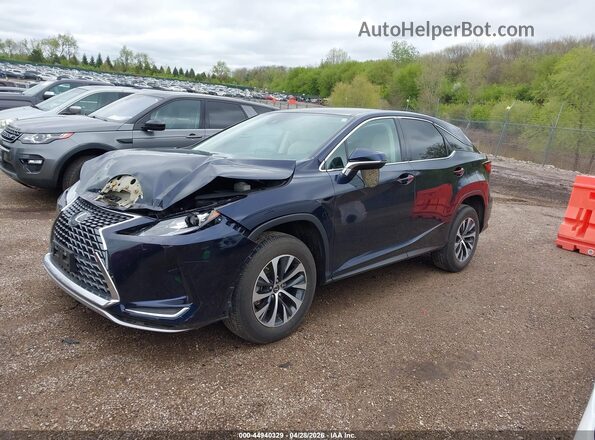 2T2AZMDA4MC301933 2021 LEXUS RX 350 Blue Vista tres cuartos delantera izquierda