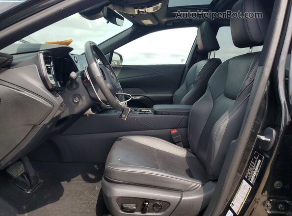 2T2BAMBA0RC023926 2024 LEXUS RX Black Widok wnętrza z przodu