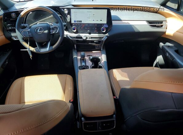 2T2BAMBA0SC059394 2025 LEXUS RX Blue Առջևի վահանակի տեսք