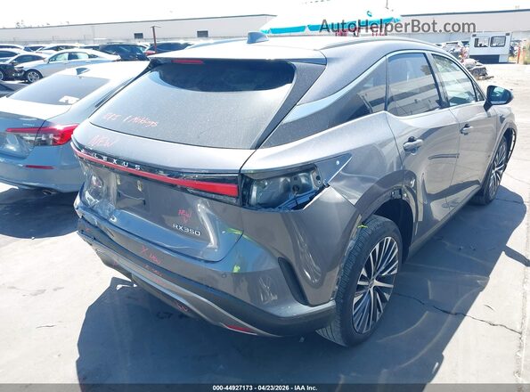 2T2BAMBA1PC012043 2023 LEXUS RX 350 Серый Задняя правая четверть