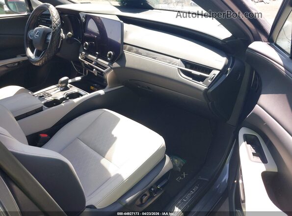 2T2BAMBA1PC012043 2023 LEXUS RX 350 Серый Вид салона спереди