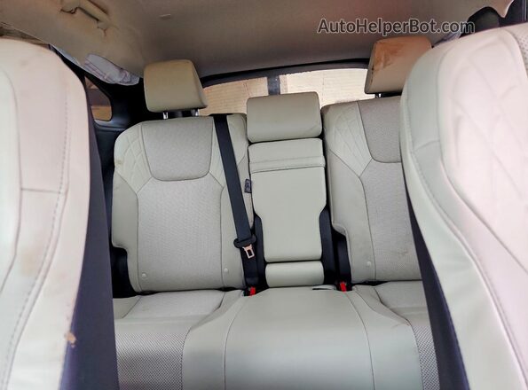 2T2BAMBA2PC007045 2023 LEXUS RX Черный Вид задних сидений