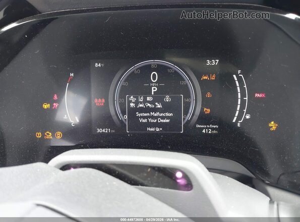 2T2BAMCA0RC076284 2024 LEXUS RX 350 Black Вид задніх сидінь