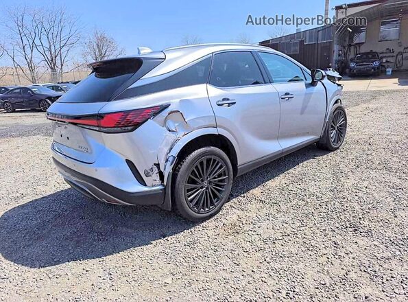 2T2BAMCA3RC078689 2024 LEXUS RX Silver წინა მარჯვენა