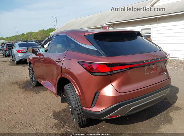 2T2BAMCA3SC096566 2025 LEXUS RX 350 Orange Rear left
