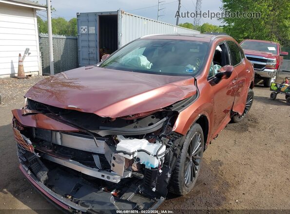 2T2BAMCA3SC096566 2025 LEXUS RX 350 Orange Front left