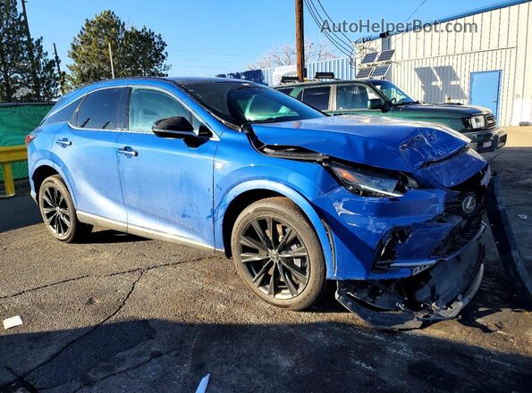 2T2BAMCA4PC004923 2023 LEXUS RX Blue Передня права чверть