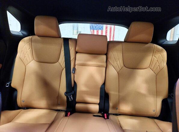 2T2BAMCA4SC094714 2025 LEXUS RX Black Rear seats view