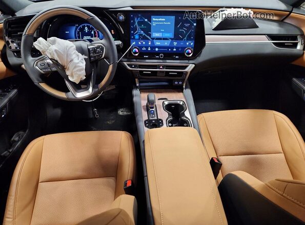 2T2BAMCA4SC094714 2025 LEXUS RX Black Dashboard view