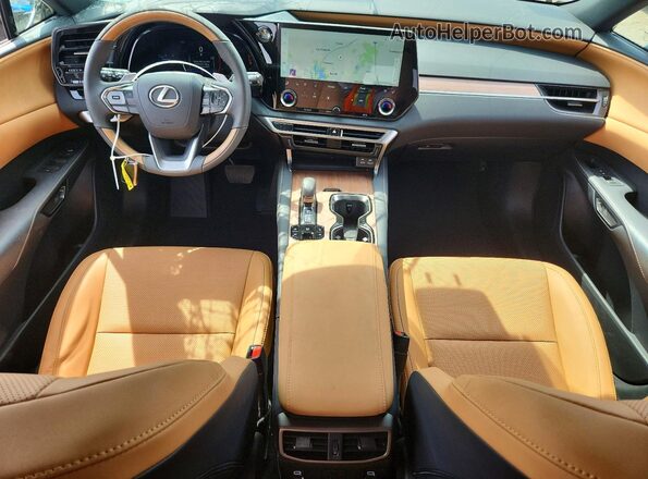 2T2BAMCA4TC127213 2026 LEXUS RX Black Widok deski rozdzielczej
