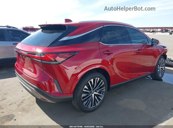 2T2BAMCA4TC130175 2026 LEXUS RX 350 Red Trasero derecho