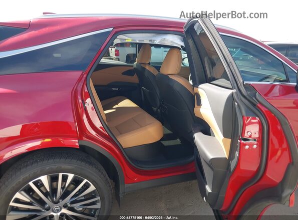 2T2BAMCA4TC130175 2026 LEXUS RX 350 Red Vista de la etiqueta del VIN