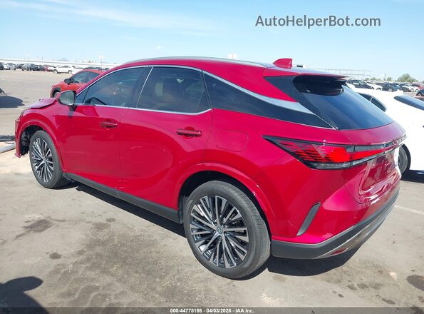 2T2BAMCA4TC130175 2026 LEXUS RX 350 Red Trasero izquierdo
