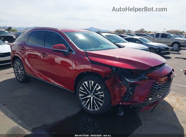 2T2BAMCA4TC130175 2026 LEXUS RX 350 Red Vista frontal