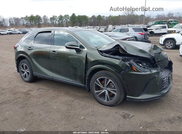 2T2BAMCA5RC067063 2024 LEXUS RX 350 Green უკანა სალონის ხედი