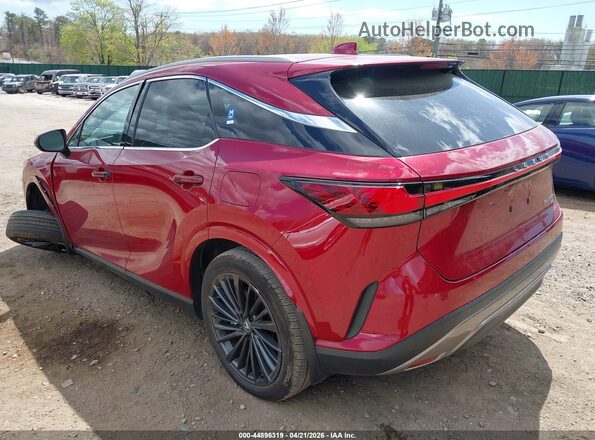2T2BAMCA5SC089425 2025 LEXUS RX 350 Red Rear left