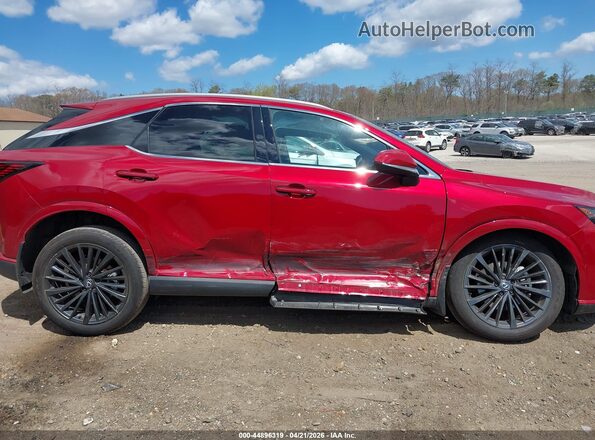 2T2BAMCA5SC089425 2025 LEXUS RX 350 Red Rear interior view
