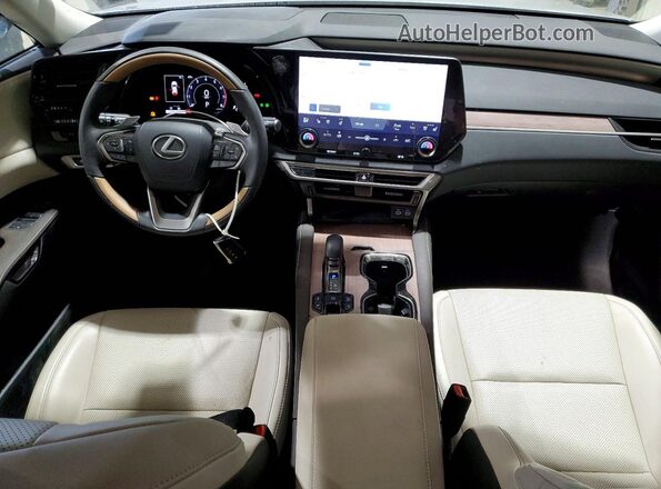 2T2BAMCA6RC083496 2024 LEXUS RX Silver Widok deski rozdzielczej