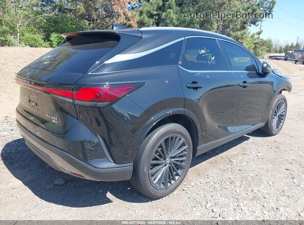 2T2BAMCA6SC118351 2025 LEXUS RX 350 Black უკანა მარჯვენა