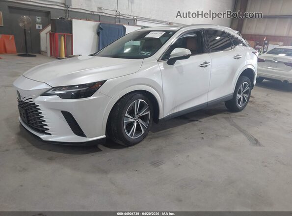2T2BAMCA8SC104984 2025 LEXUS RX 350 Белый Передняя левая четверть