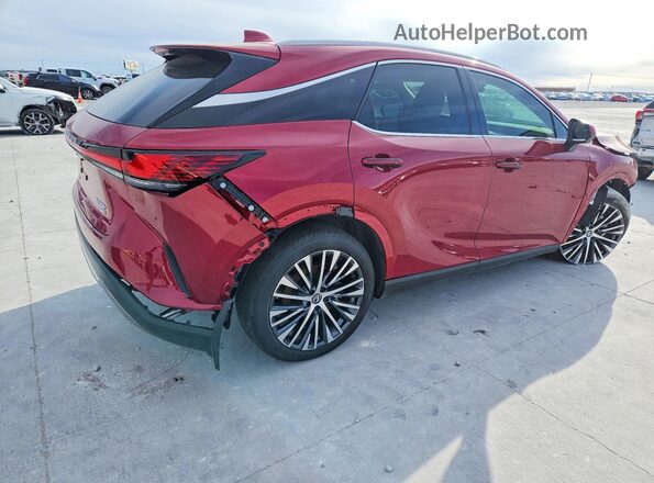 2T2BAMCA8TC129398 2026 LEXUS RX Red Задня права чверть