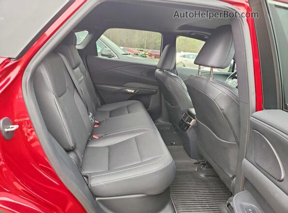 2T2BAMCAXPC003601 2023 LEXUS RX Бордовый Вид задней части салона
