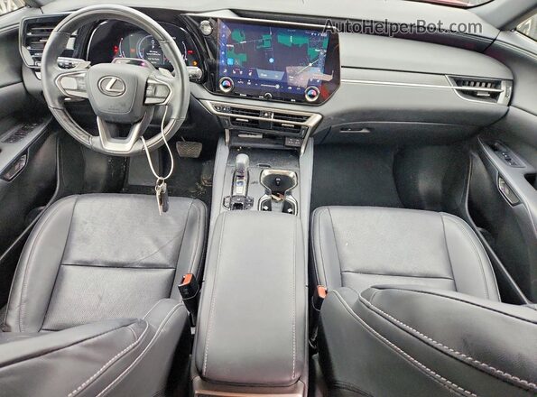 2T2BAMCAXPC003601 2023 LEXUS RX Бордовый Вид панели приборов