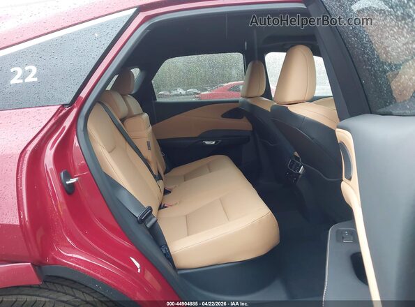 2T2BAMCAXTC130987 2026 LEXUS RX 350 Red Widok naklejki z numerem VIN