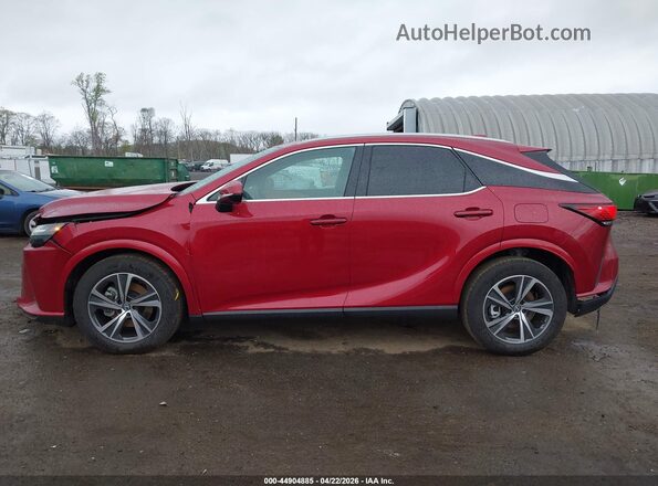 2T2BAMCAXTC130987 2026 LEXUS RX 350 Red Widok wnętrza 360 stopni