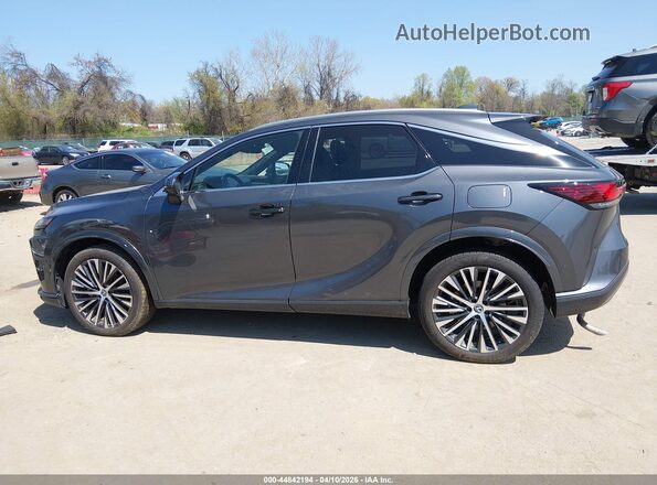 2T2BBMCA1SC078404 2025 LEXUS RX 350H Gray 360 interior view
