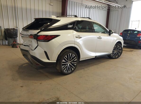 2T2BBMCA2PC011639 2023 LEXUS RX 350H Белый Задняя правая четверть