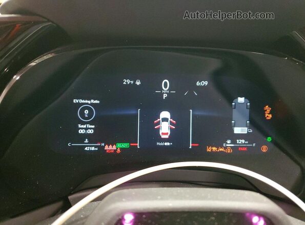 2T2BBMCA3SC087475 2025 LEXUS RX White Instrument cluster view