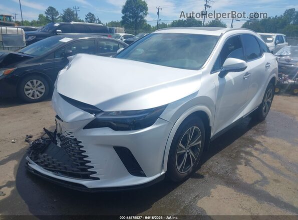 2T2BBMCA3SC089856 2025 LEXUS RX 350H White Առջևի ձախ երեք քառորդ տեսարան