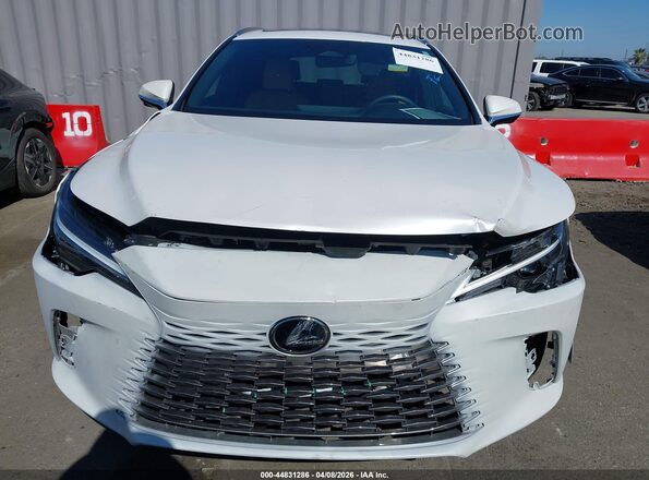 2T2BBMCA5SC068345 2025 LEXUS RX 350H White Вид щитка приладів