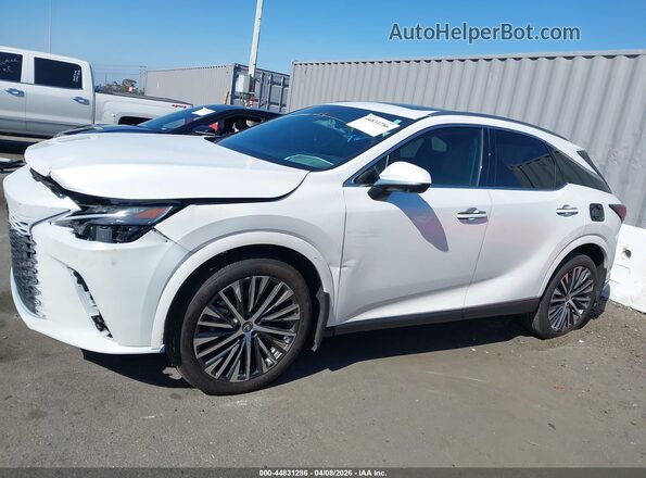 2T2BBMCA5SC068345 2025 LEXUS RX 350H White Панорамний вид салону 360°