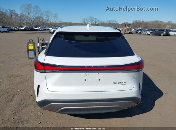 2T2BBMCA7SC098429 2025 LEXUS RX 350H White 