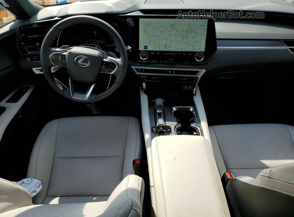 2T2BBMCAXSC072987 2025 LEXUS RX Charcoal Widok deski rozdzielczej